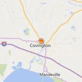 Aveda Arts & Sciences Institute Covington Location Map - City View