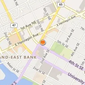 Aveda Arts & Sciences Institute Minneapolis Location Map - Street View