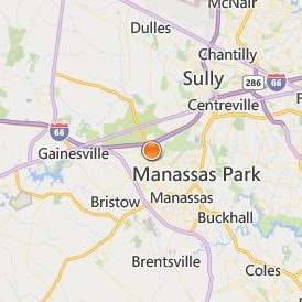 Aviation Institute of Maintenance Manassas Location Map - City View