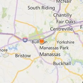 Aviation Institute of Maintenance Manassas Location Map - City View