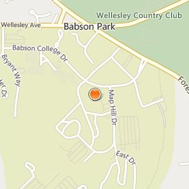 Babson College Location Map - Street View