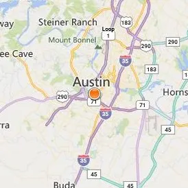 Baldwin Beauty School South Austin Location Map - City View