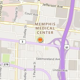 Baptist Memorial College of Health Sciences Location Map - Street View