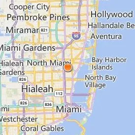 Barry University Location Map - City View