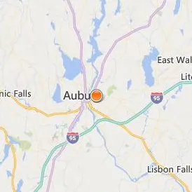 Bates College Location Map - City View