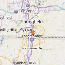 Bay Path University Location Map - City View