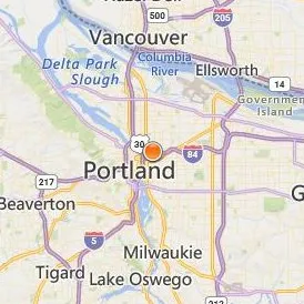 Beau Monde Academy of Barbering and Cosmetology Location Map - City View