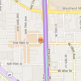 Beauty Academy of South Florida Location Map - Street View