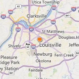 Bellarmine University Location Map - City View