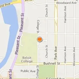 Beloit College Location Map - Street View