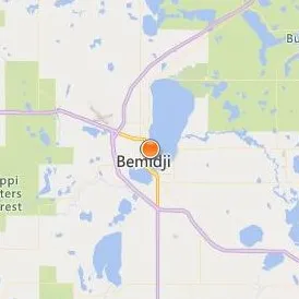 Bemidji State University Location Map - City View