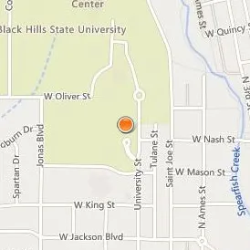 Black Hills State University Location Map - Street View