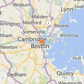 Empire Beauty School Boston Location Map - City View