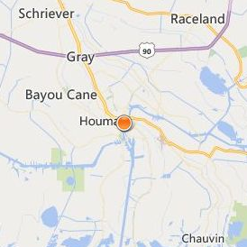 Blue Cliff College Houma Location Map - City View