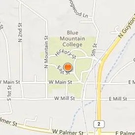 Blue Mountain Christian University Location Map - Street View