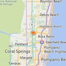 Boca Beauty Academy Location Map - City View