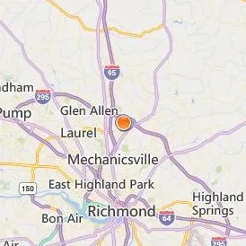 Bon Secours Memorial College of Nursing Location Map - City View