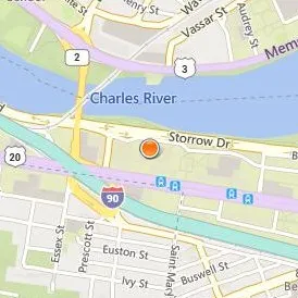 Boston University Location Map - Street View