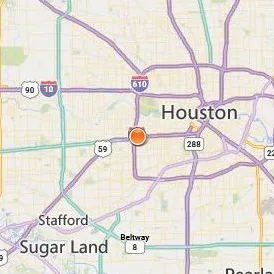 Vet Tech Institute of Houston Location Map - City View