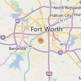 Brite Divinity School Location Map - City View