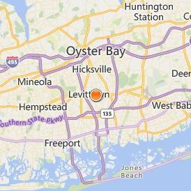 Brittany Beauty School Levittown Location Map - City View