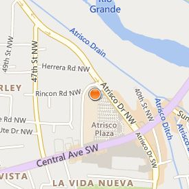 Brookline College Albuquerque Location Map - Street View