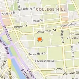 Brown University Location Map - Street View