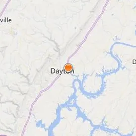 Bryan College Dayton Location Map - City View