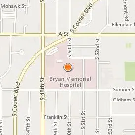 Bryan College of Health Sciences Location Map - Street View