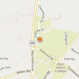 Bryn Athyn College of the New Church Location Map - Street View