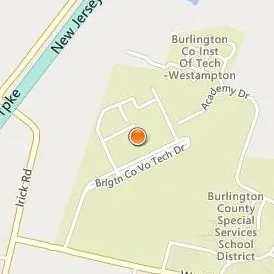 Burlington County Institute of Technology Adult Education Location Map - Street View