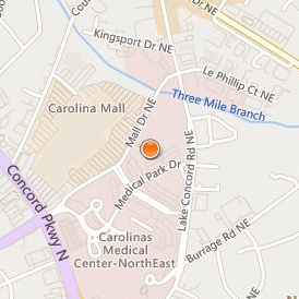 Cabarrus College of Health Sciences Location Map - Street View
