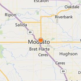 California Beauty School Location Map - City View