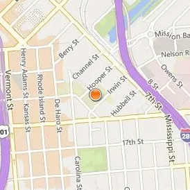 California College of the Arts Location Map - Street View