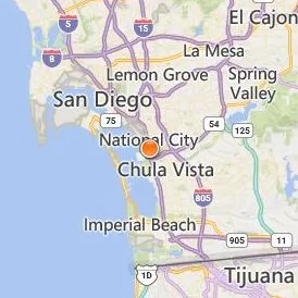 California Institute of Arts & Technology National City Location Map - City View