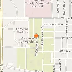 Cameron University Location Map - Street View