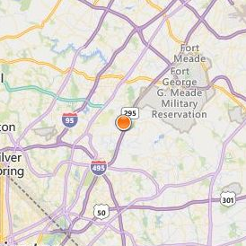 Capitol Technology University Location Map - City View