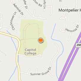 Capitol Technology University Location Map - Street View