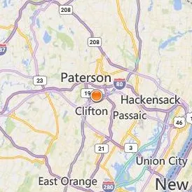 Capri Institute of Hair Design Clifton Location Map - City View