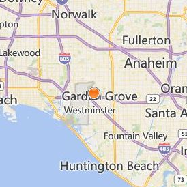 Career Academy of Beauty Location Map - City View