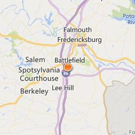 Eastern Virginia Career College Location Map - City View