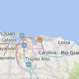 Caribbean Aviation Training Institute Location Map - City View