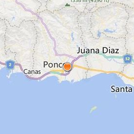 Caribbean University Ponce Location Map - City View