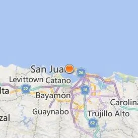 Albizu University San Juan Location Map - City View