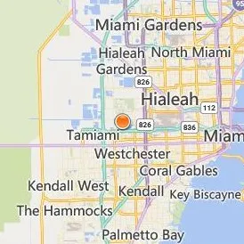 Albizu University Miami Location Map - City View