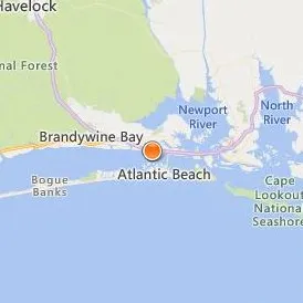 Carteret Community College Location Map - City View