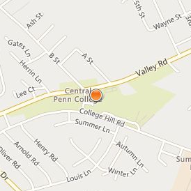 Central Penn College Location Map - Street View