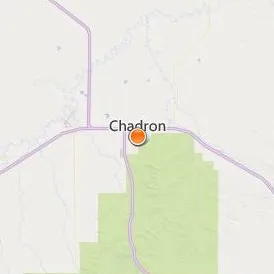 Chadron State College Location Map - City View