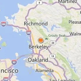 Church Divinity School of the Pacific Location Map - City View