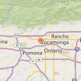 Claremont McKenna College Location Map - City View